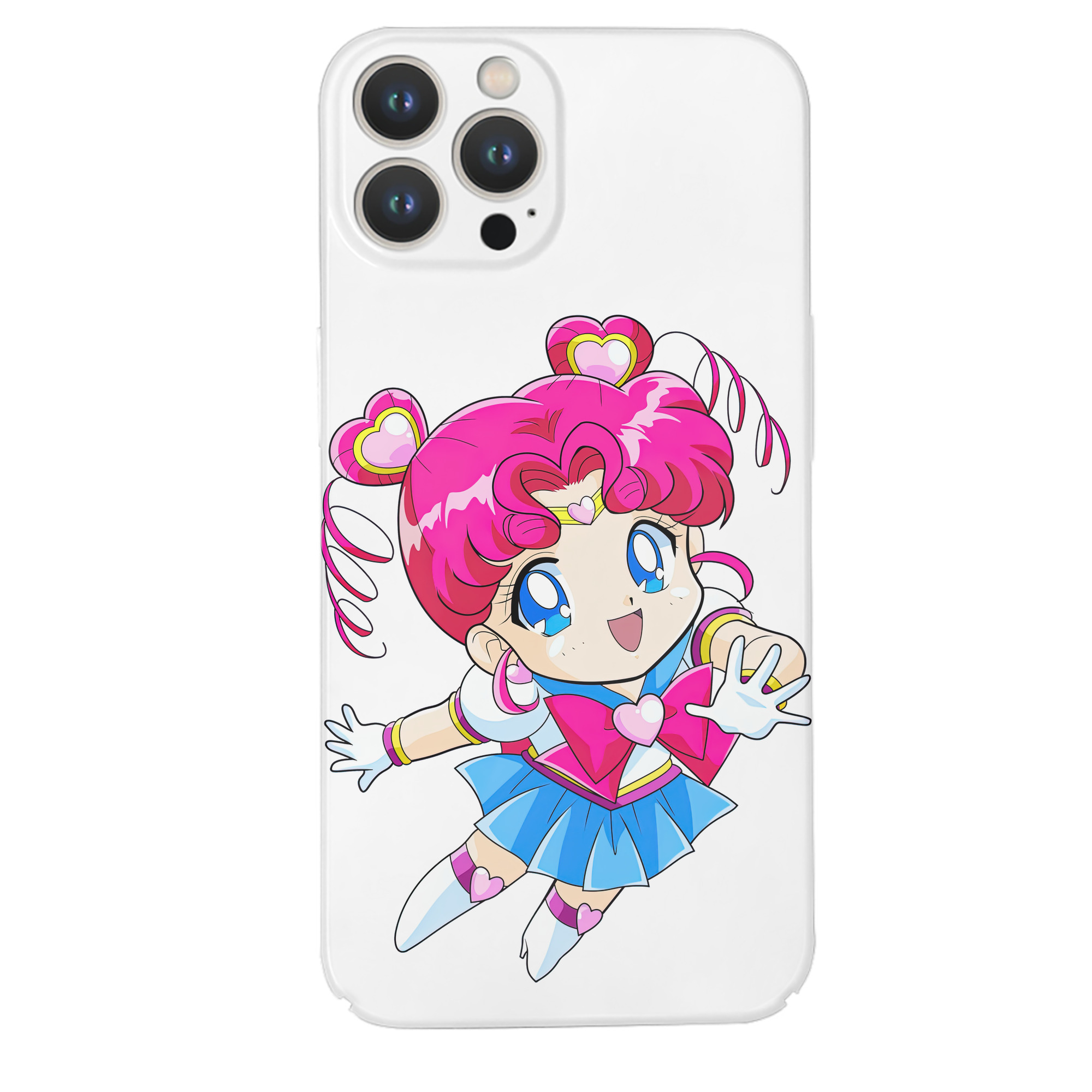 （画像用） 美少女戦士セーラームーン ちびうさ Sailor Moon Chibiusa Tsukino Usagi Small Lady Serenity 【iPhone 14シリーズ対応】ハードケース
